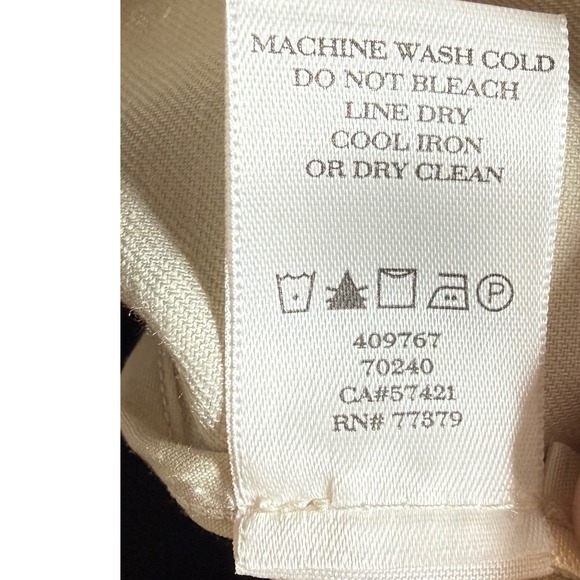 Ann Taylor Petite Beige Linen Blend Cropped Zip Up Jacket Women Size 6P - Picture 6 of 9